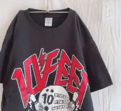 ★即日発送★10-FEET × RUDIE'S WネームストライクTシャツ