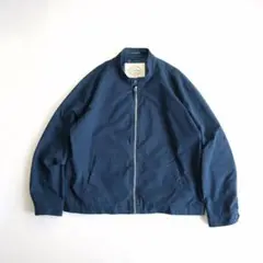 セントジョンズベイ　コットンジップアップジャケット　紺　XXL ゆるだぼ　古着