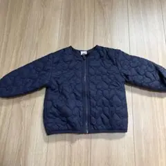 プティマイン　ハートキルティングジャケット　80cm
