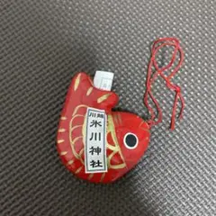 川越氷川神社　鯛みくじ