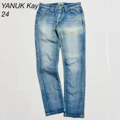 YANUK Kayヤヌーク　ジーンズ　スリムパンツ　24