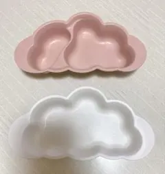 FICELLE 10mois 雲型 ベビー用品 食器2個セット 離乳食 ディモワ