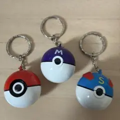 ポケモンpocketmonsterのぞくぜ！キーホルダー3種バンプレスト1997