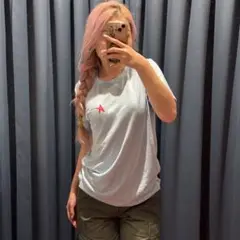 【送料無料】USA古着 両面プリント Tシャツ Y2K ギャル