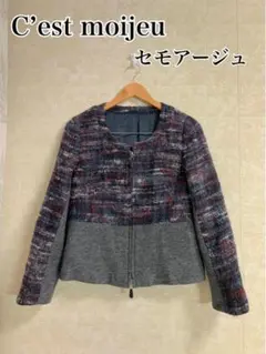 C'est moijeuセモアージュノーカラージャケット