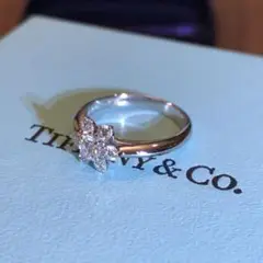 美品✨ティファニー✨バターカップ ダイヤ プラチナ リング pt950
