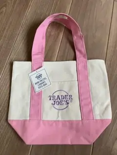 TRADER JOE'S エコバッグ ピンク