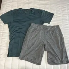 エアリズム　AIRism ユニクロ　Tシャツとショートパンツのセット