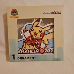 WCS 2025 ポケモン アナハイム ピカチュウ オーナメント