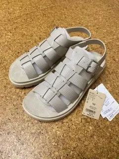 ニコアンド　グルカサンダル ベージュ M