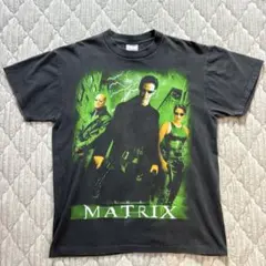 マトリックス Tシャツ 100%コットン 黒ブラックLサイズムービーTシャツ