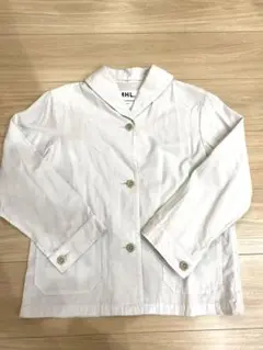 MHL, コットンリネン ショールカラー ジャケット