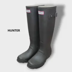 【HANTER】人気✨レインブーツ 【焦茶】UK4 【23.5】