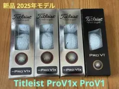 【新品】2025年 Titleist ProV1x 3スリ　ProV1 1スリ