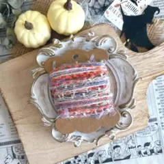 【数量限定】ハロウィンシリーズ引き揃え糸 "Pumpkin Patch" 5m