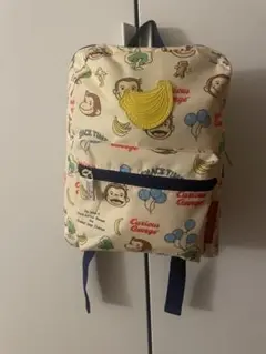 おさるのジョージ　ベビーリュック/ #Curious George K7530