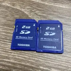 SDカード 2GB 2枚