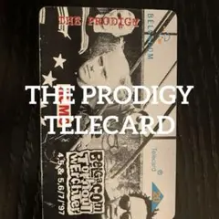 【未使用】THE PRODIGY テレカード 1997年発行　プロデイジー