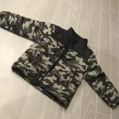 迷彩柄ダウンコート サイズ110