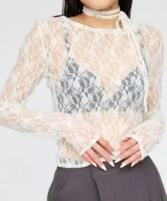 ラグアジェム　LAGUAGEM FLOR LACE トップス