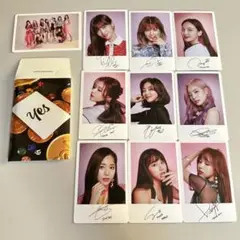 TWICE yes or yes トレカ 10枚セット