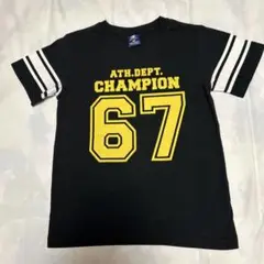 CHAMPION ブラック Tシャツ 150