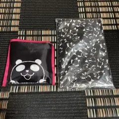 イオン ブラックパンダ オリジナル エコバッグ 2点