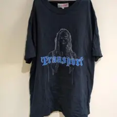 TRANSPORT ブラック Tシャツ Mサイズ