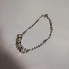 234 クリスチャンディオール ブレスレット シルバー ロゴ トロター