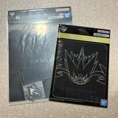 ポケモン　一番くじ メガシンカ　H賞　クリアファイル　G賞　タオル　メガゲンガー