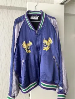 el conductorH UPSIDEDOWN TIGER スカジャン el conductorH - UPSIDEDOWN TIGER EMBROIDERED AGED SOURVENIR