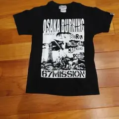 67mission OSAKA BURNING Tシャツ Sサイズ