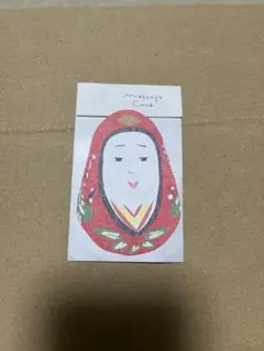 姫だるま　メッセージカード