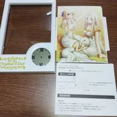 fate zero イラストカード フォトスタンド時計 セイバー イリヤ アイリ