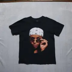 メンズM【A品】USA古着Tシャツ黒1827