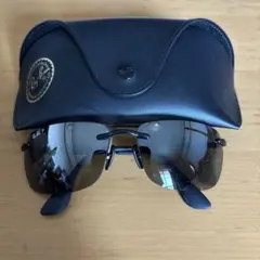 Ray-Ban 偏光レンズ サングラス ブラック ケース付き　RB4255