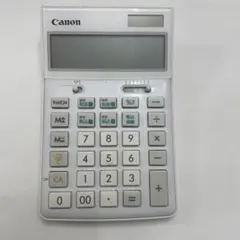 キャノン Canon 卓上 スリム 電卓