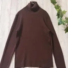 URBAN RESEARCH 秋冬定番 ブラウン タートルネック FREE