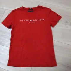 TOMMY HILFIGER 赤 Tシャツ 122 【最終値下】