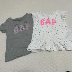 GAP 半袖T 2P 5YEARS 105-110cm