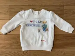 【希少】polo ラルフローレン　12m トップス　ボロベア　トレーナー
