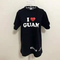 新品未使用★I ❤️ GUAM 大きめサイズ黒タグ付き半袖Tシャツ XS