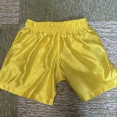 【送料込】wundou イエロー ハーフパンツ 110CM