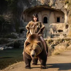 Sacred Bear Rider – 日本旧石器の神話
