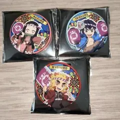 鬼滅の刃　缶バッジ3個　イオン　新品