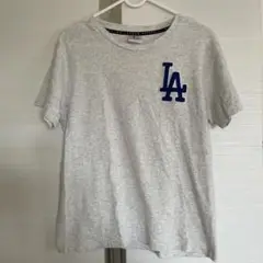 ロサンゼルス・ドジャース Tシャツ グレー160センチ