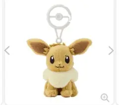 【新品未使用】ポケモン イーブイ カラビナ付きぬいぐるみ