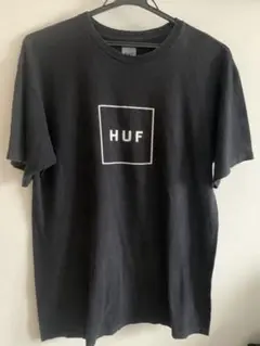 HUF ブラック ロゴ Tシャツ　ヴィンテージ　古着