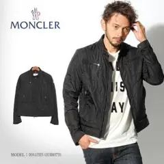 【MONCLER】 DONATIENドナシアン ライダース型ジャケット