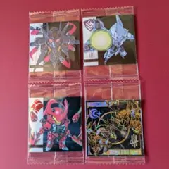 ガンダム にふぉるめーしょん ウエハース Vol.1 シール 水星の魔女 ４種